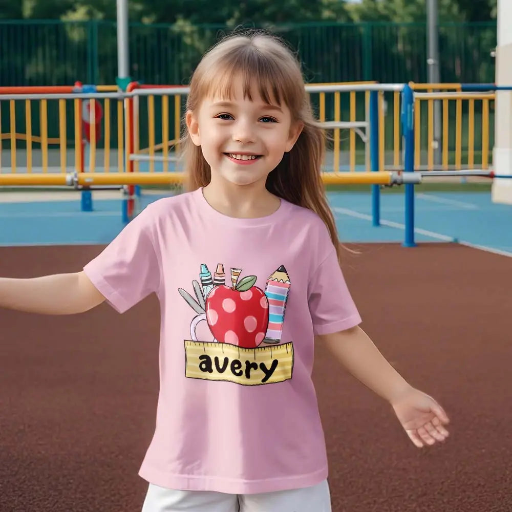 personalized shirt gift for daughter back to school product photo