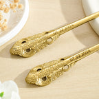 personalized stainless steel engraved fork set as a gift for couple