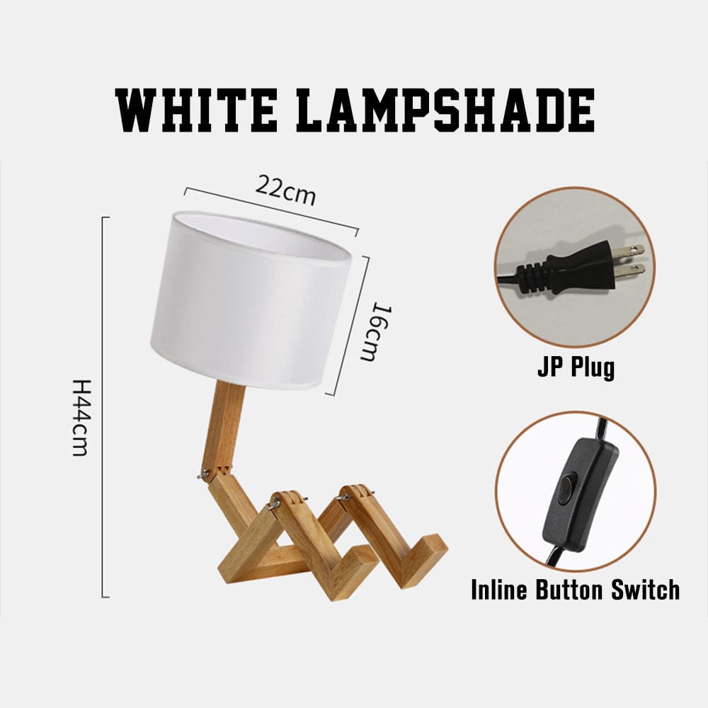 table lamp wooden keepsake for living room decor