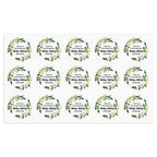 Personalized Thank You Stickers Round Wedding Birthday Favor labels for Gifts