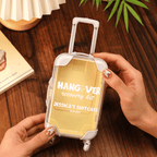 Personalized Suitcase Design Hangover Recovery Kit with Name for Bachelorette Party Bridal Shower
