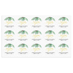 Personalized Thank You Stickers Round Wedding Birthday Favor labels for Gifts