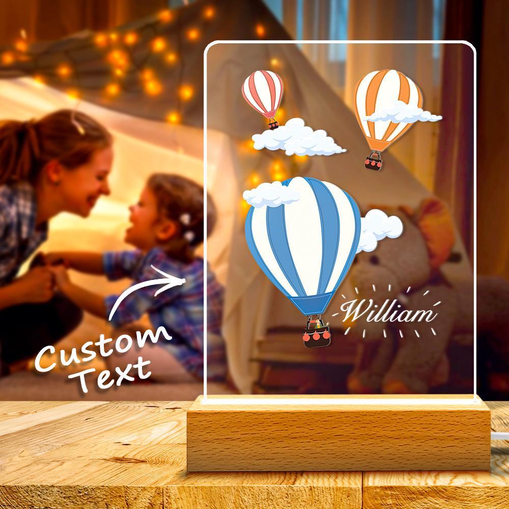 night light custom name gift for daughter bedtime main image