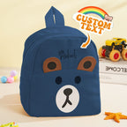 Personalized Name Embroidery Backpack Custom Mini Bear Backpack School Bags Gift for Kids