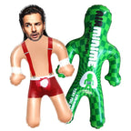 Custom Face Sexy Santa Blow Up Dolls Funny Inflatable Balloon Custom Air Doll for Party Favors Christmas Gifts