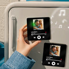 Personalized Music Fridge Magnet Custom Photo Fridge Magnet Can Play Songs Gifts for Her