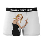 boxer shorts personalized photo personal style gift for boyfriend