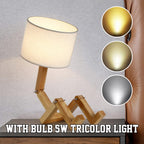 wooden table lamp for living room decor