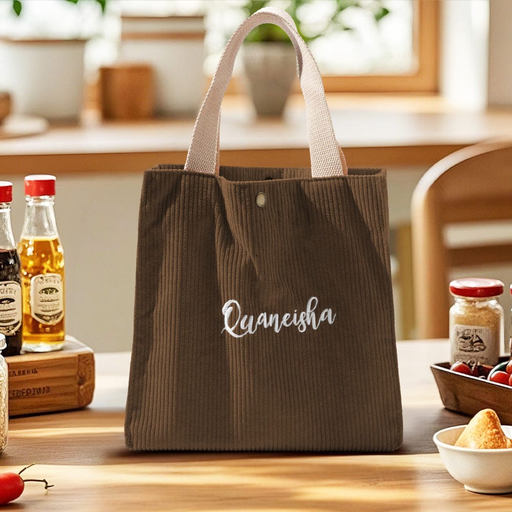 lunch bag custom name gift for daughter back to school gift display