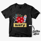 shirt personalized back to school gift for daughter angled view