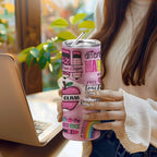 Personalized 3D Apple Pencil Design 20oz Skinny Tumbler Lid and Straw Back to School Gift for Teacher