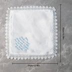 handcrafted wedding handkerchief embroidered hankies gifts mother bride elevate keepsake