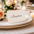 Personalized Wedding Place Names Wedding Table Place Name Cards Minimal Wedding Table Decor