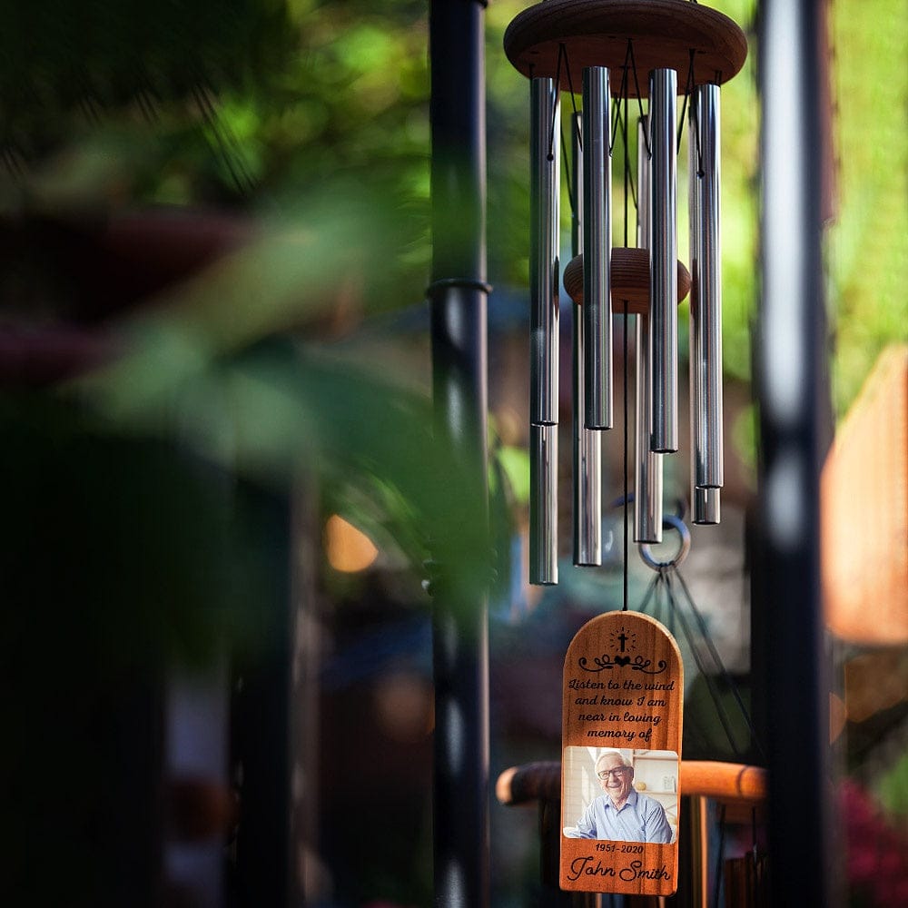 Personalized Memorial Wind Chimes Custom Tribute Wind Chime