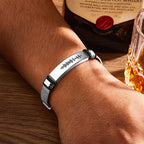 custom engraved bracelet everyday keepsake gift for boyfriend