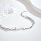 gifts for wife Love Her Always - Custom Decor - Name Bracelet Elegant Angel Wings All Diamonds Bracelet Gift For Her - gifts