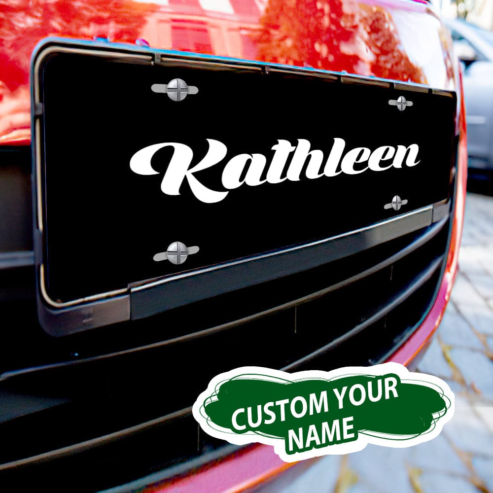 Custom License Plate Personalized Name Funny License Plate for Car