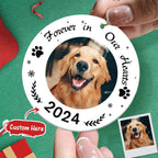 personalized design loss of dog gift christmas ornament hanging keepsake main view