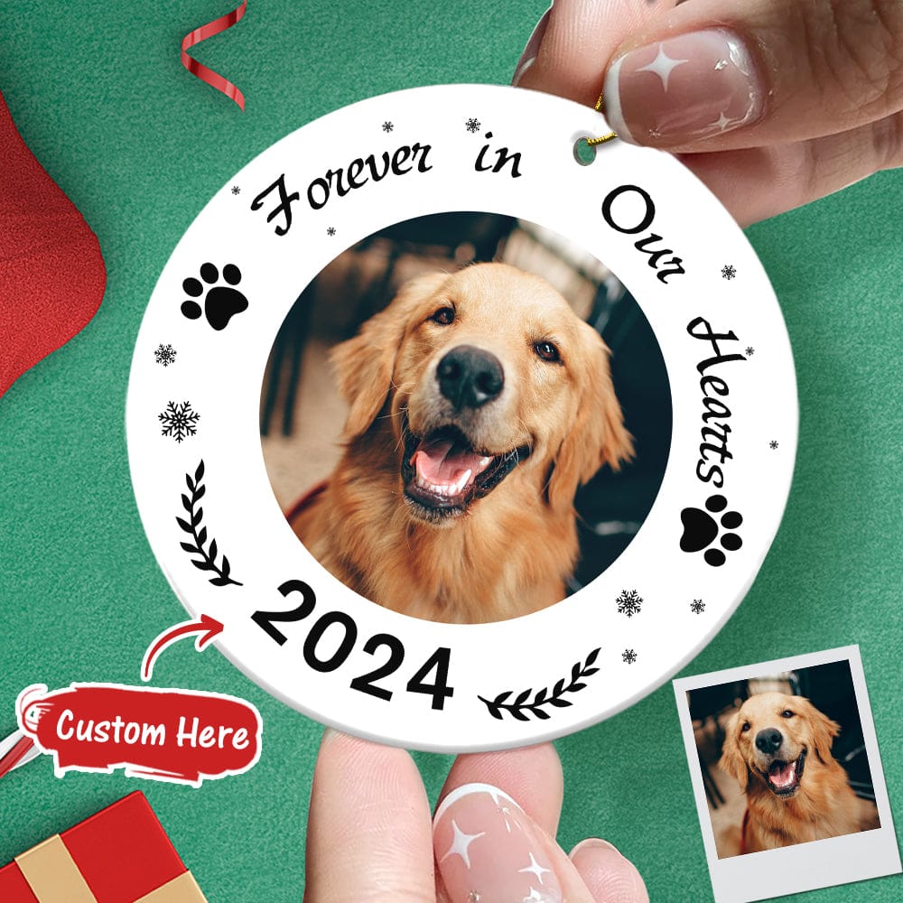 personalized design loss of dog gift christmas ornament hanging keepsake main view