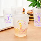 Personalized Last Toast On The Coast Plastic Disposable Cups Wedding Bachelorette Party Gift for Bridesmaid
