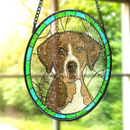 Love Feels Close Again Window Memorial Gift for Loss of Dog Personalized Photo