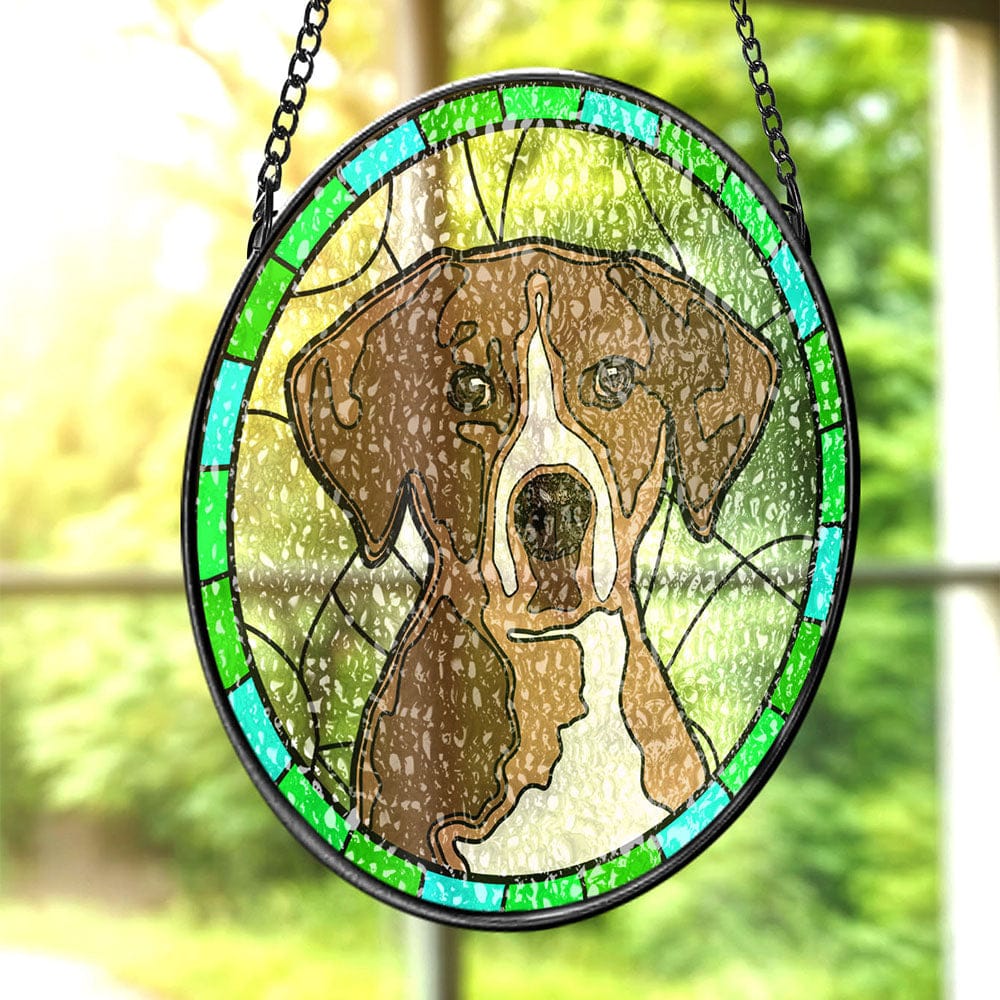 Love Feels Close Again Window Memorial Gift for Loss of Dog Personalized Photo