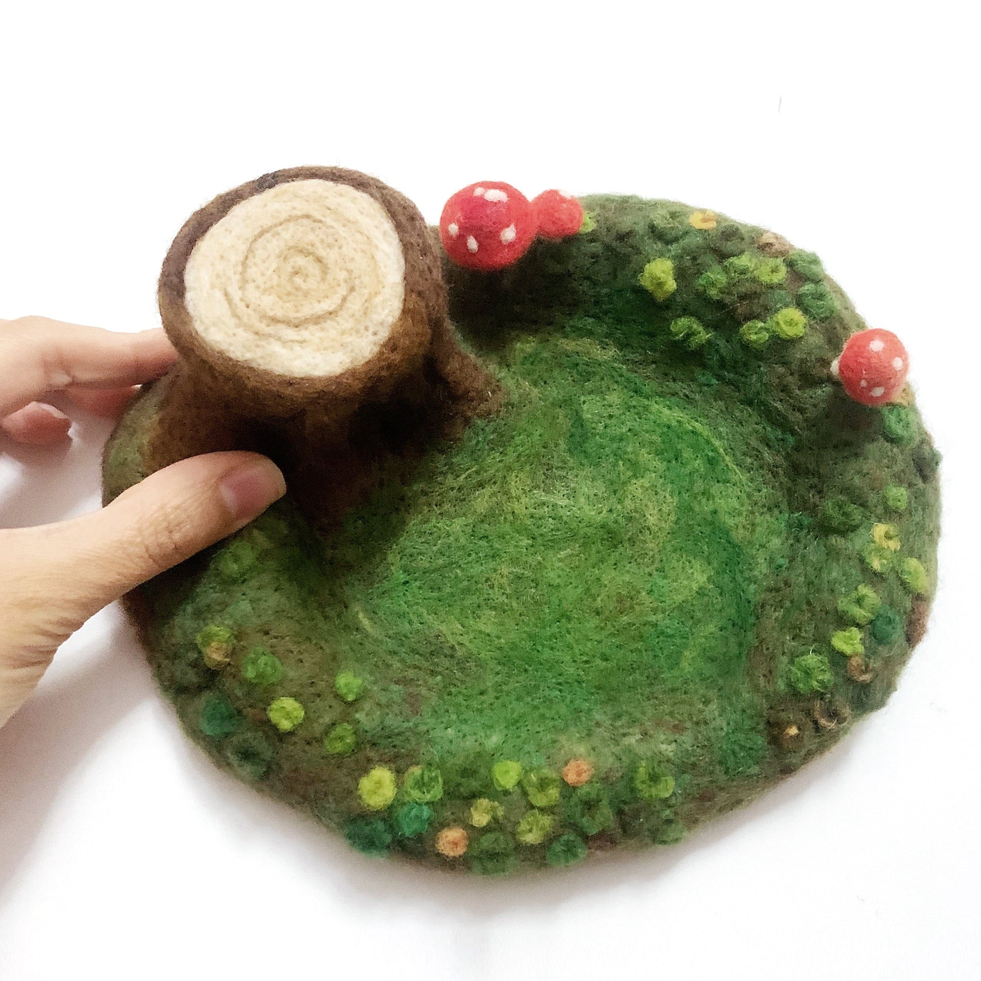 Stylish Felt Tray Decoration for Home Decoration Elegant Display