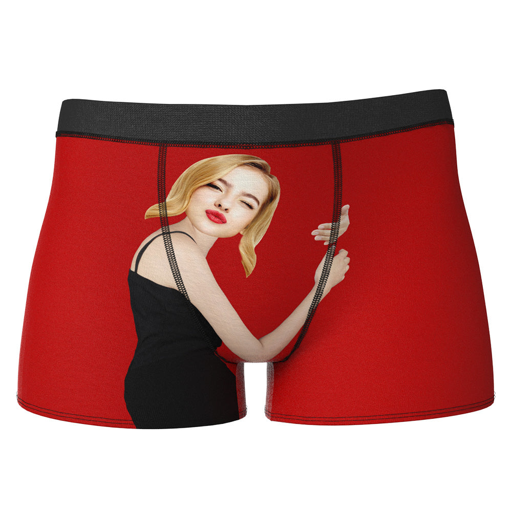 personalized photo hug inspired artwork boxer shorts gift for boyfriend
