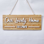 personalized name rustic wooden custom wood sign plaque for nursery decor