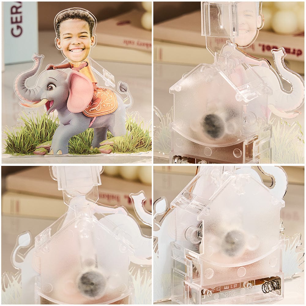 custom bobble head keepsake full character bobblehead keepsake character face kids animal side view
