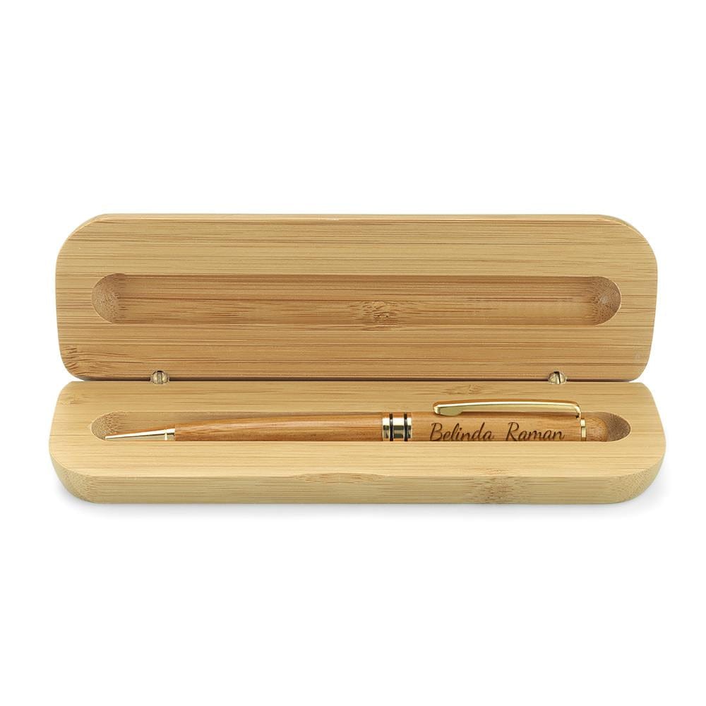 Personalized Wood Pen Set Engraved Pen Set with Wooden Box Gift for Graduation
