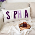 custom name personalized pillow cover gift for daughter product photo