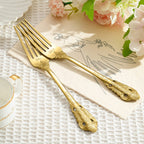 personalized stainless steel engraved fork set as a new home gift