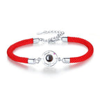 Personalized Projection Bracelet Couple Memory Jewelry