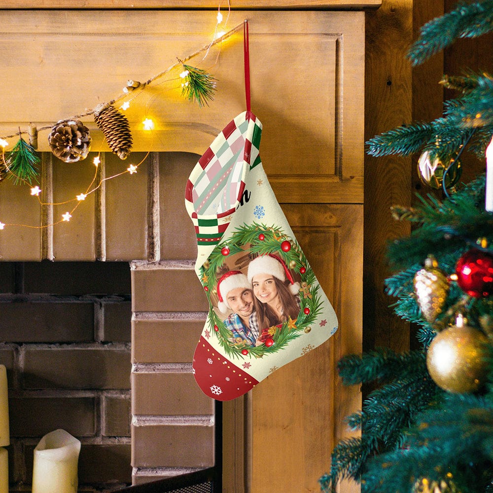 Personalized Christmas Stocking Custom Photo Christmas Stockings