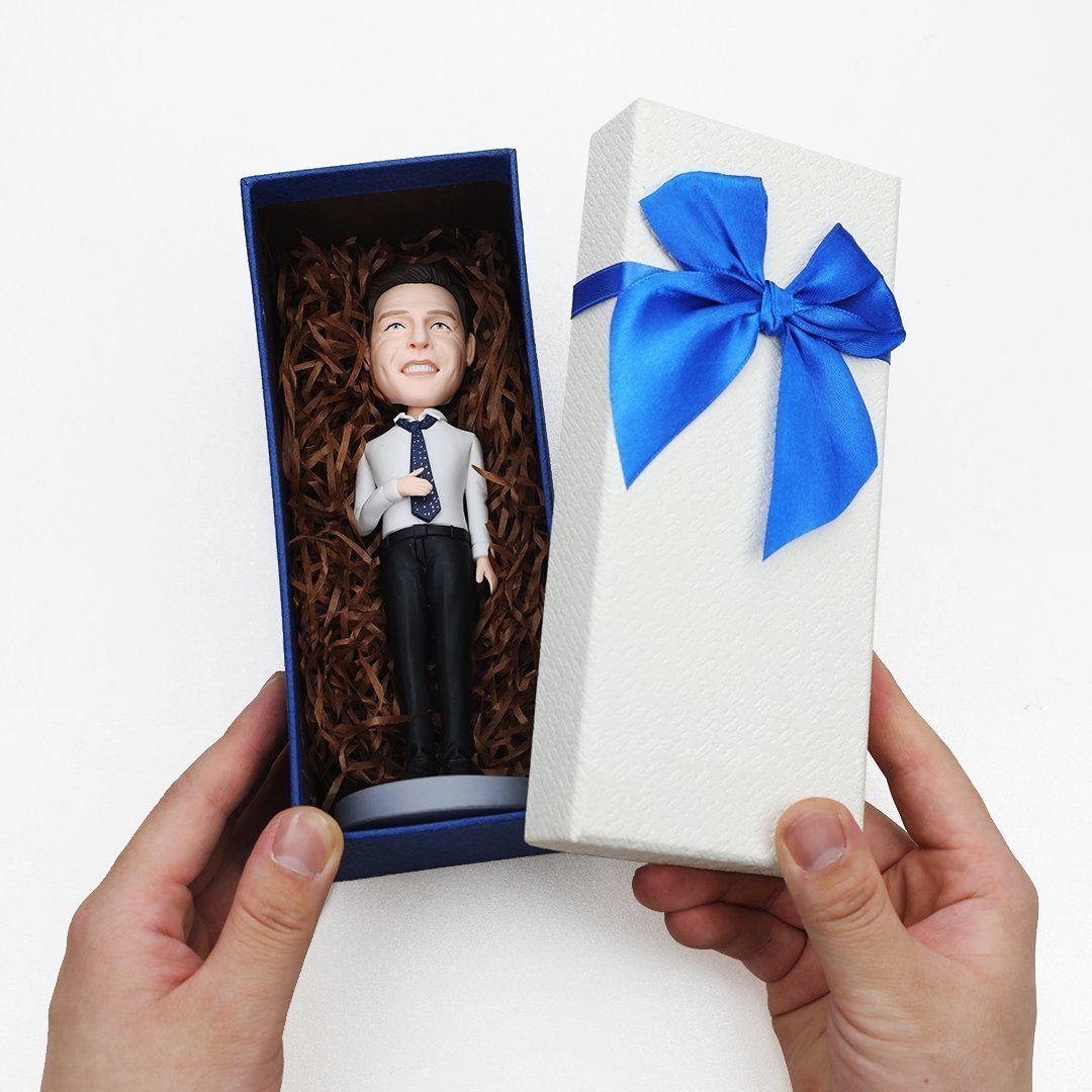 personalized bobblehead turn personality into art figurine wedding couple anniversary love display