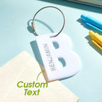 Personalized Name Tag Backpack Tag Luggage Name Tag Back to School Gift for Children