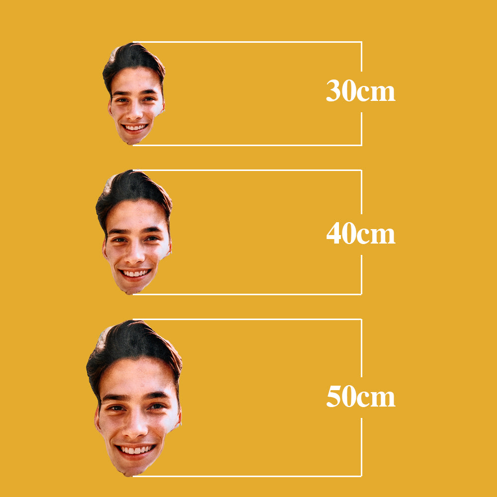 Custom Head or Full-Body Funny Ugly Pillow - Hilarious Birthday Gift & Unique Keepsake