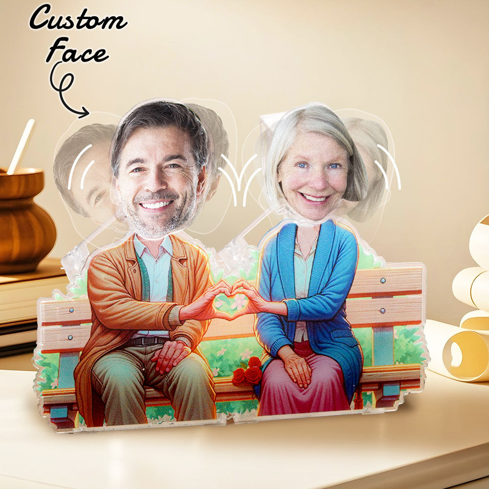 custom bobble head capture moment miniature figurine family keepsake made family love front view