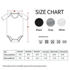 Personalized Our First Father’s Day Handprint Baby T-Shirt Gift for Baby