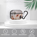 Custom Photo AirPods Pro Case Earbuds Case with Keychain