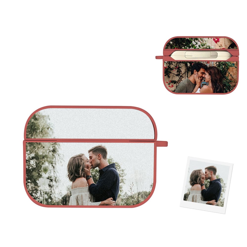 Personalized Photo Headphone Case Airpods 1/2 Pro Earphone Case Custom Picture Gift For Him/Her