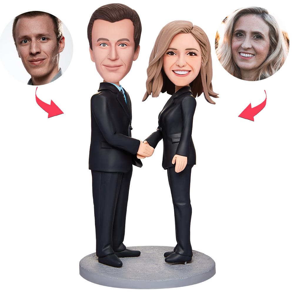 custom bobble head make memories stand tall bobblehead keepsake character business happy front view