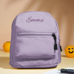 Personalized Mini Backpack with Name Simple School Bag Back to School Gift for Kids