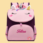 Personalized Name Embroidery Backpack Custom Unicorn Backpack School Bags Gift for Kids