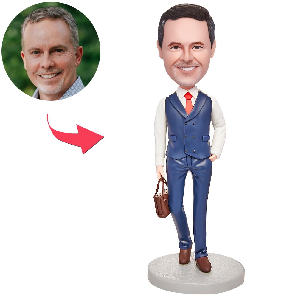 custom bobble head give that nods love bobblehead keepsake business man business front view