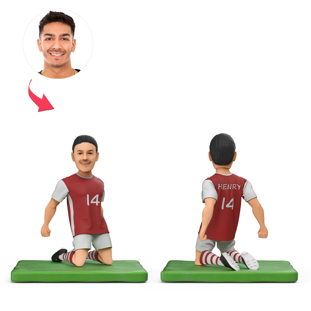 custom bobble head turn personality into art figurine character monaco henry classic front view