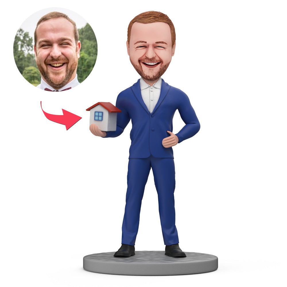 custom bobble head give that nods love bobblehead keepsake character property sales front view