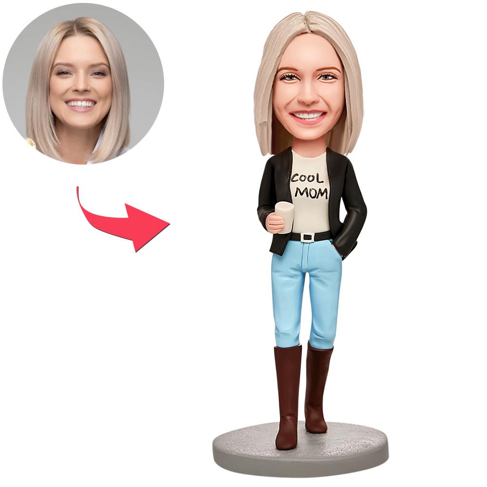 custom bobble head give that nods love bobblehead keepsake family keepsake cool front view