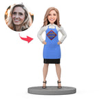 custom bobble head celebrate every smile bobblehead keepsake family keepsake mother s front view